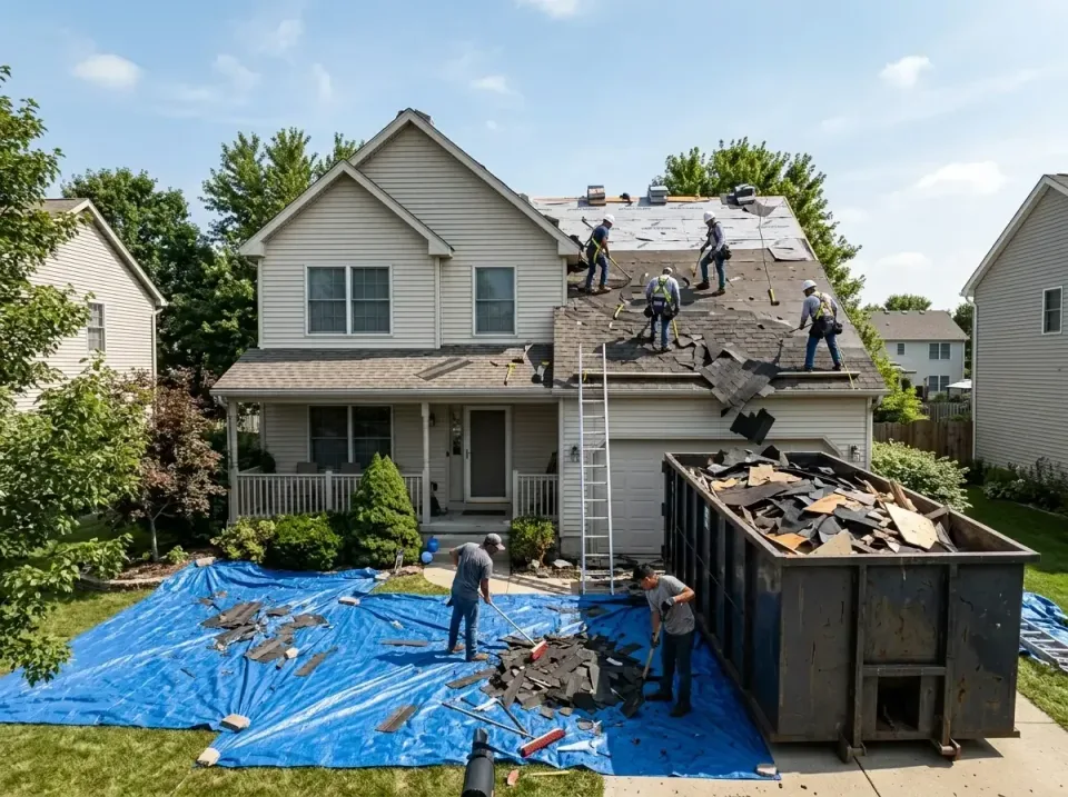 roof-replacement-debris-remova-004 — frequently asked questions, Cheapest Dumpster Rentals in Leeds, AL